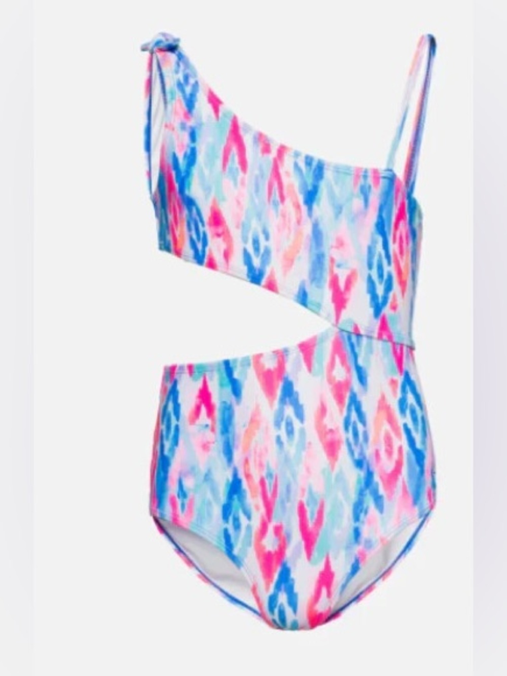 Girls Hurley Cutout Asymmetrical One-Piece Swimsuit - 16